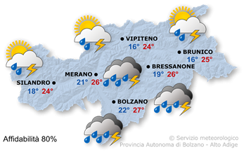 Tempo in peggioramento