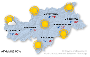 Tempo molto soleggiato